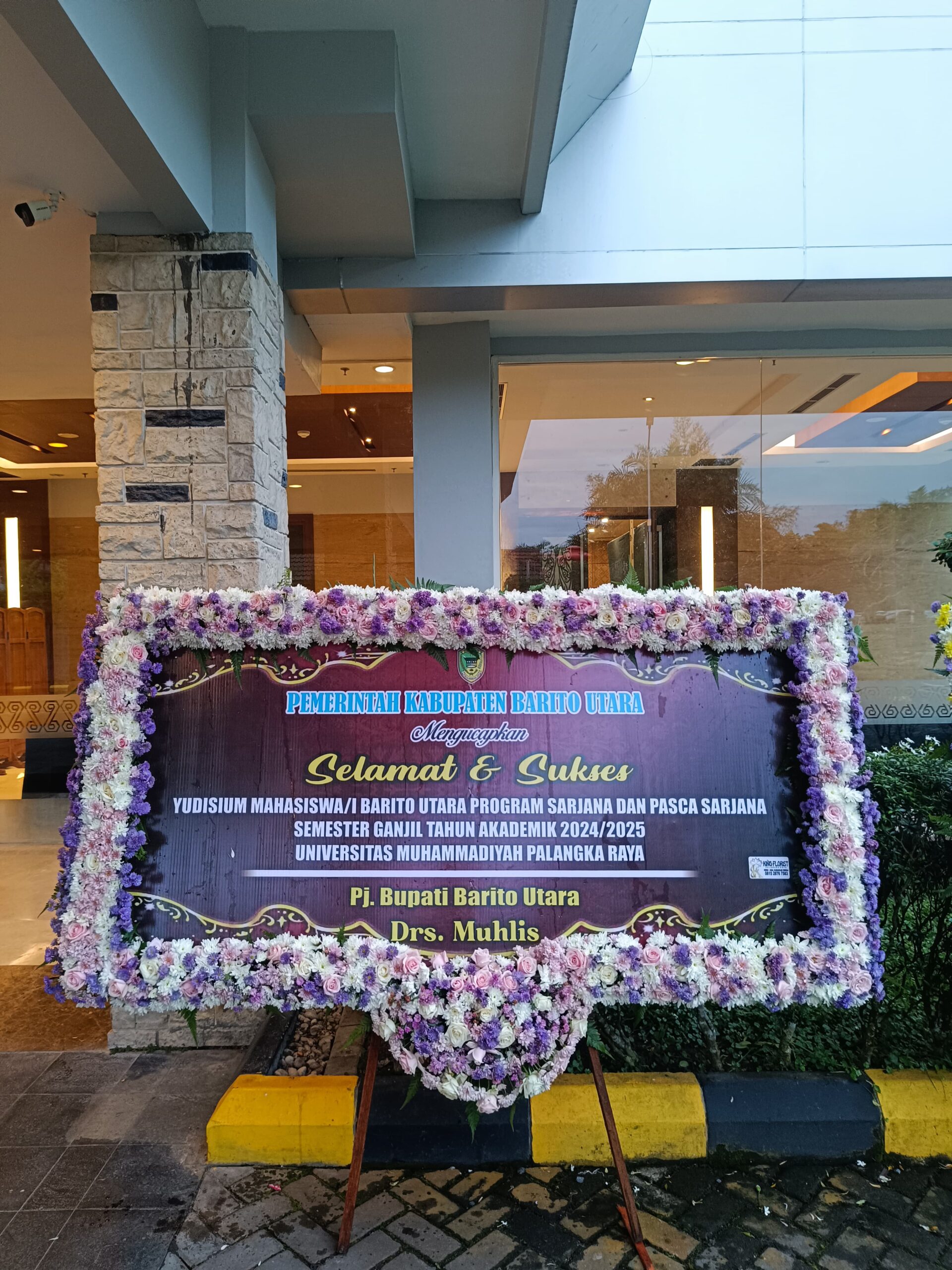 Papan Bunga Grand Opening Palangkaraya