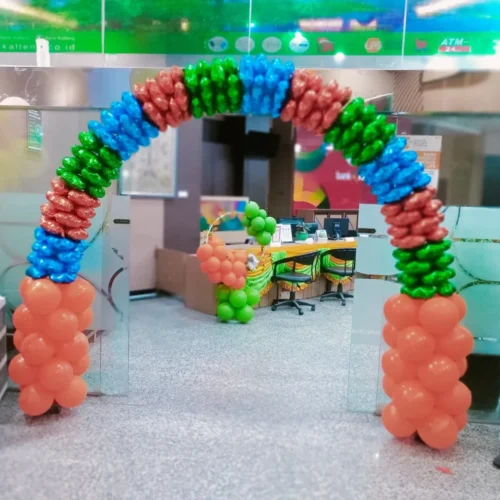 Dekorasi Panggung Balon Sederhana yang Cantik dan Hemat Biaya